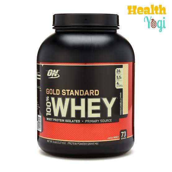 Optimum Nutrition 100% Whey Gold Standard protein supplement