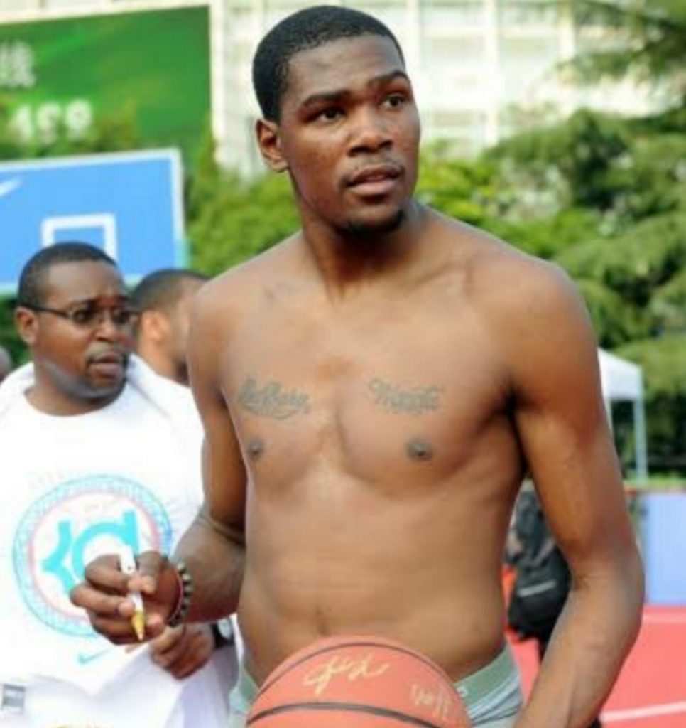 Kevin Durant abs Workout HD Photo