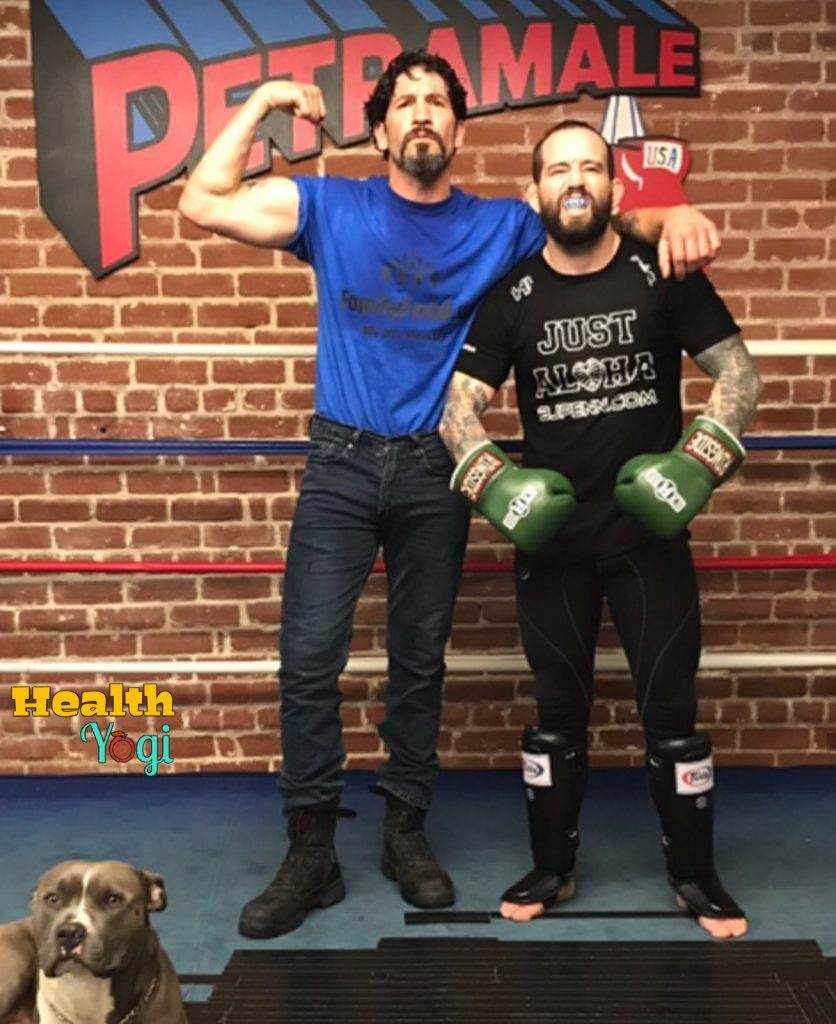 Jon Bernthal at gym
