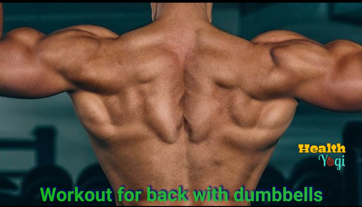 Workout for Back with Dumbbells