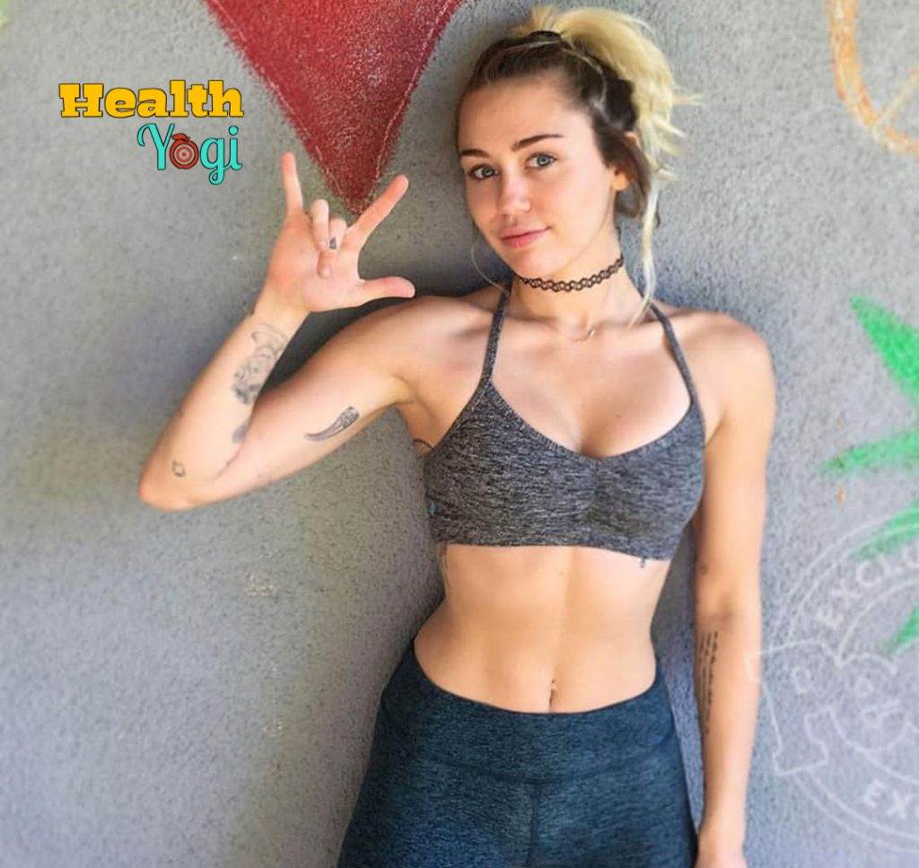 Miley Cyrus Workout Routine and Diet Plan
