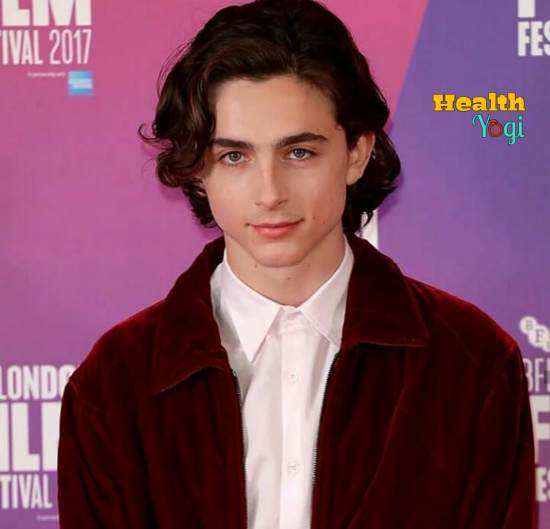 Timothee Chalamet Workout Routine and Diet Plan