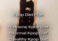 Kpop Diet Plan: Kpop Idol's Diet