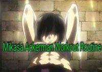 Mikasa Ackerman Workout Routine