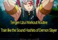 Tengen Uzui Workout Routine: Train like the Sound Hashira of Demon Slayer