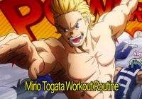 Mirio Togata Workout Routine: Train like Lemillion from My Hero Academia