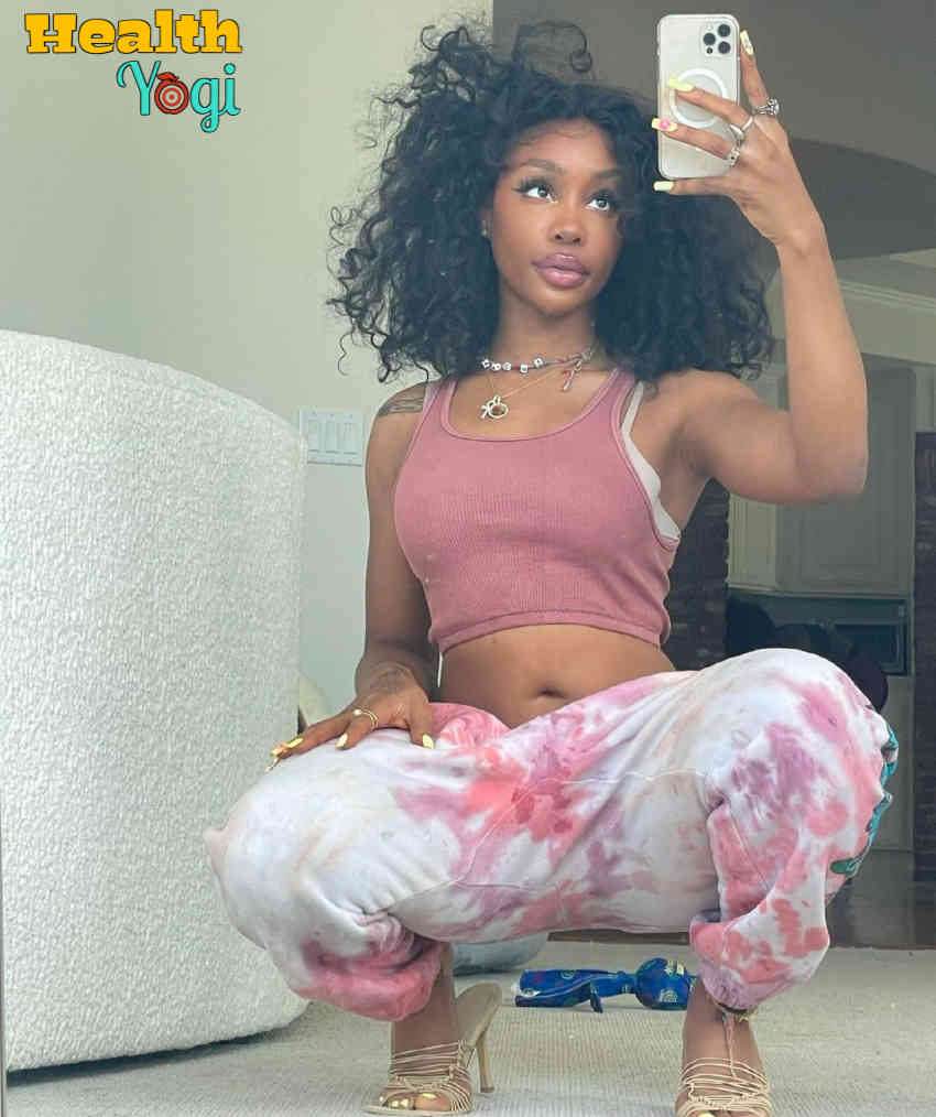 SZA Diet Plan and Workout Routine