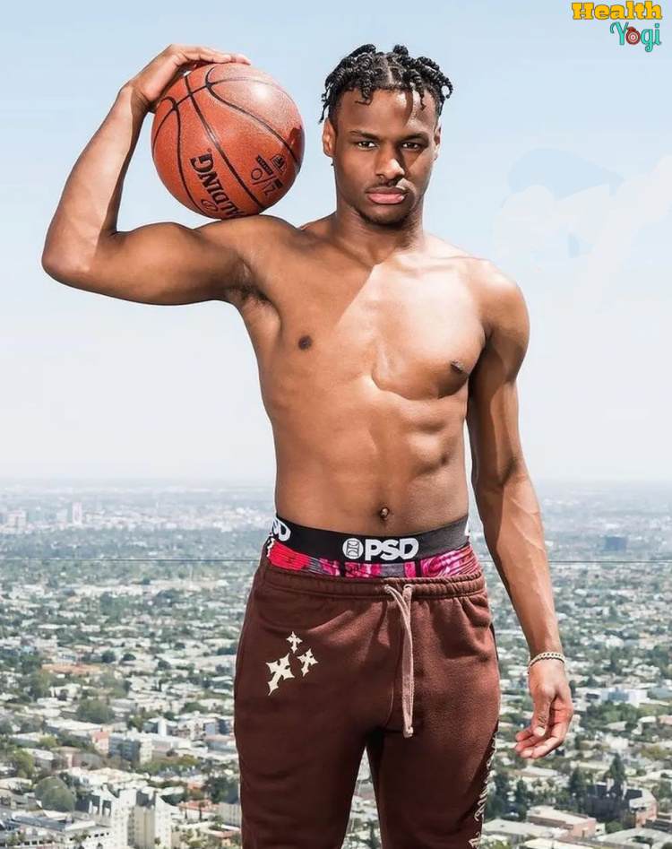 Bronny James Workout Routine and Diet Plan