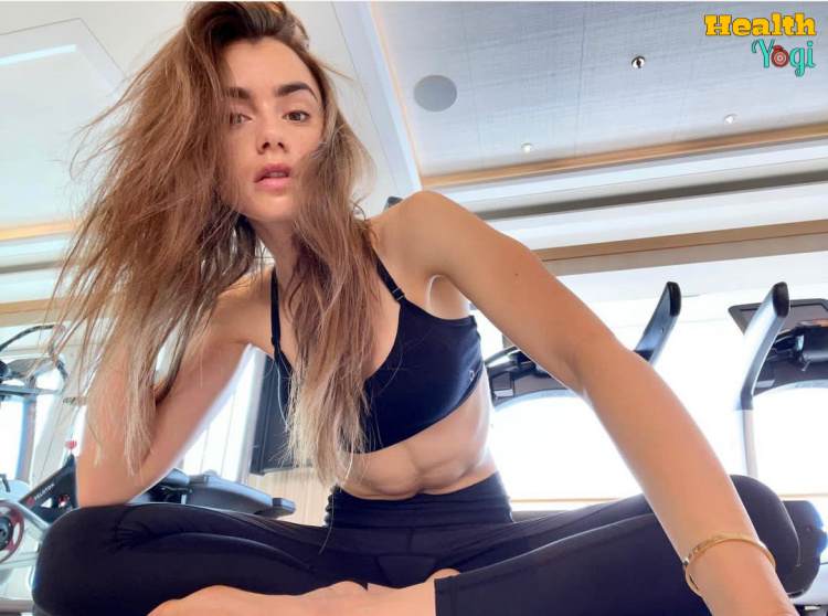 Lily Collins Workout Routine 