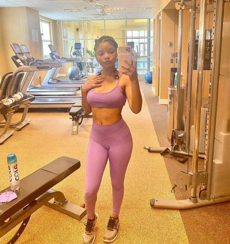 Halle Bailey Weight Loss workout routine